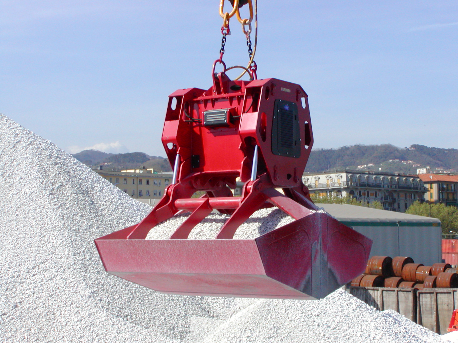 Electro Hydraulic Clam Shell Buckets (for Cranes)