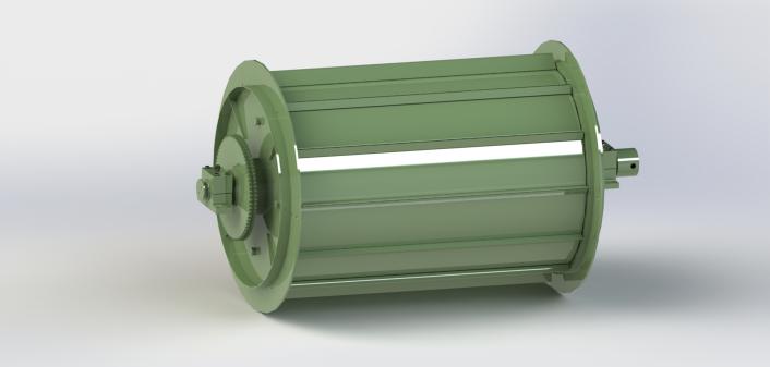 Magnet Drum for ferrous metarial separation