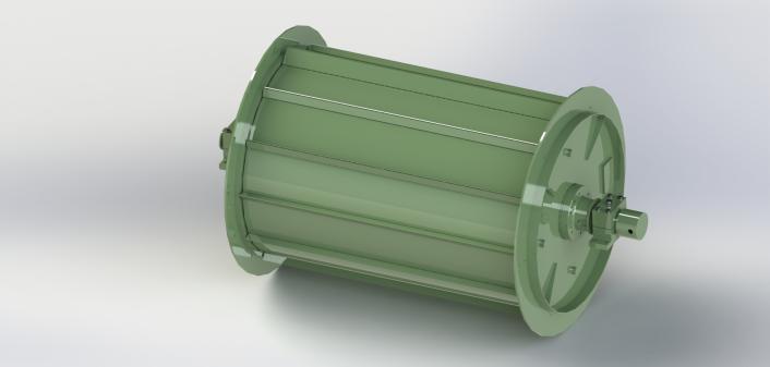 Magnet Drum for ferrous metarial separation