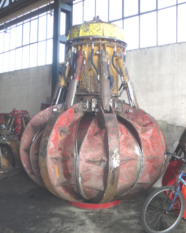 Refurbished Electro Hydraulic Grab For Crane